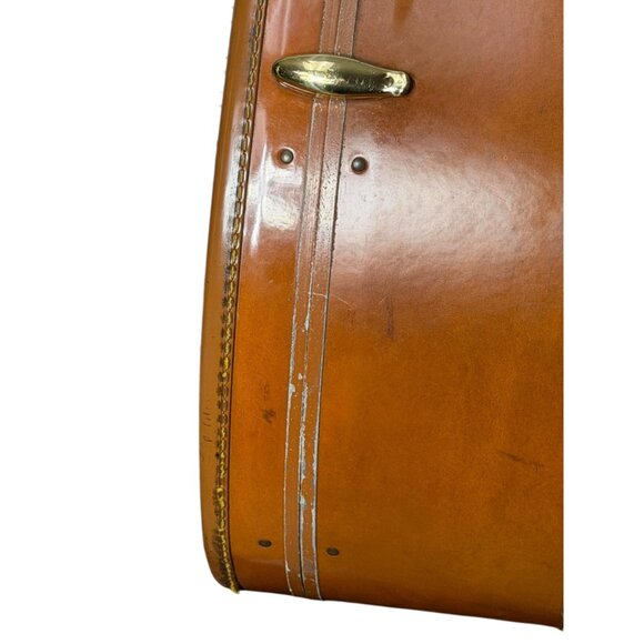 1950s Samsonite round suitcase hat box train case Style 4620 - Picture 6 of 16